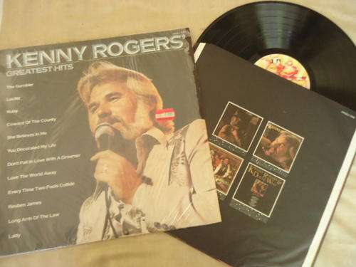 KENNY ROGERS  "GREATEST HITS" 1980 UNITED ARTISTS STEREO LP +ORIGINAL INNER SLEEVE IN EXCELLENT COND