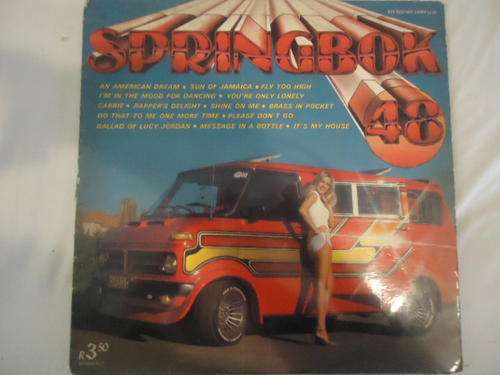 SPRINGBOK HIT PARADE -VOLUME 48 -1980 STEREO VINYL LP IN GREAT CONDITION