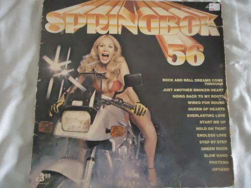 SPRINGBOK HIT PARADE - VOLUME 56 - 1981 MFP STEREO VINYL LP IN EXCELLENT CONDITION