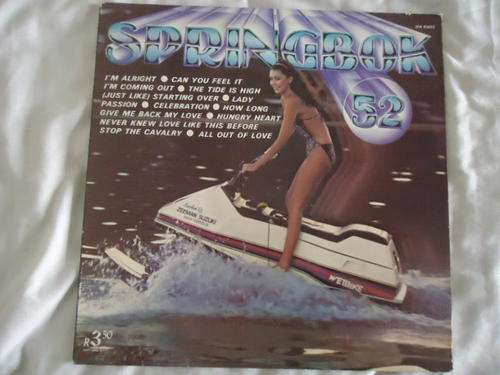 SPRINGBOK HIT PARADE - VOLUME 52 - 1981 MFP STEREO VINYL LP IN EXCELLENT CONDITION