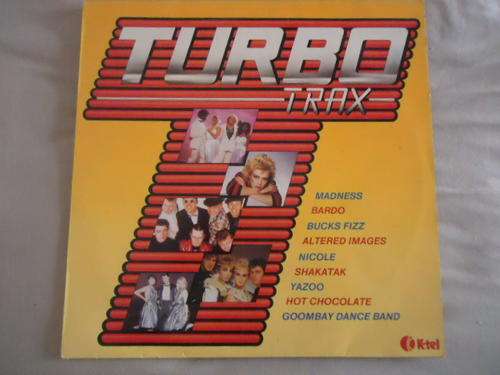 "TURBO TRAX" IMPORTED UK 1982 K-TEL STEREO LP IN EXCELLENT CONDITION