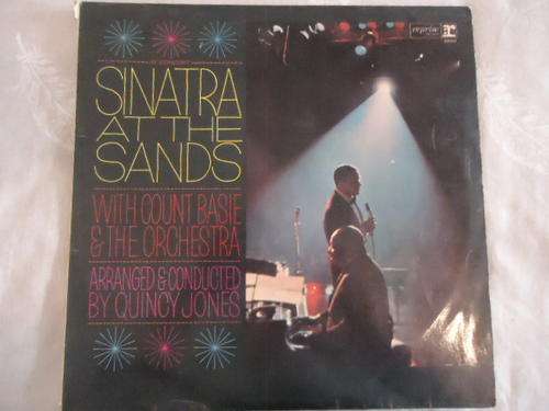 FRANK SINATRA "SINATRA AT THE SANDS" 1966 REPRISE LONG PLAYING DOUBLE LP SET IN GREAT CONDITION