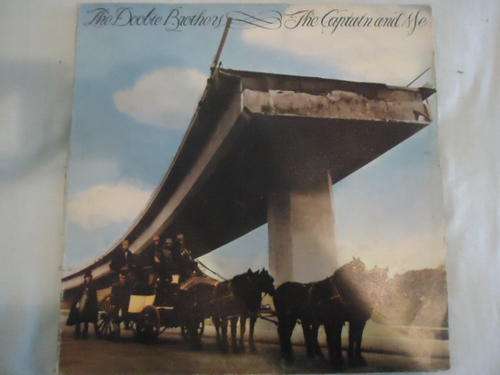 THE DOOBIE BROTHERS "THE CAPTAIN AND ME" 1973 WARNER BROS STEREO GATEFOLD LP