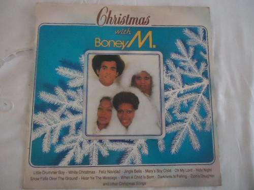 "CHRISTMAS WITH BONEY M." 1982 GALLO STEREO LP IN V/GOOD CONDITION