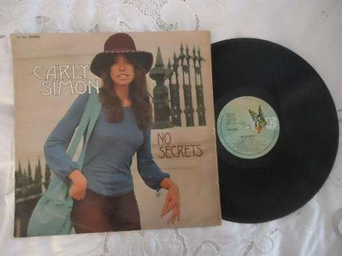 CARLY SIMON "NO SECRETS" 1972 ELEKTRA  STEREO LP-EXC