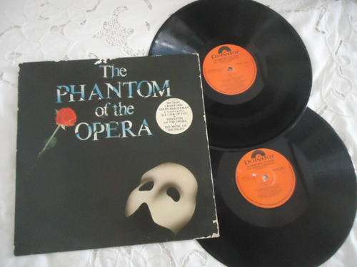 "THE PHANTOM OF THE OPERA" 1987 POLYDOR DOUBLE STEREO LP SET