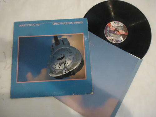 DIRE STRAITS  "BROTHERS IN ARMS" 1985 VERTIGO STEREO LP + INNER SLEEVE