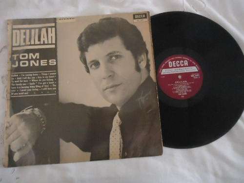 TOM JONES "DELILAH" - 1968 DECCA STEREO LP IN GOOD CONDITION