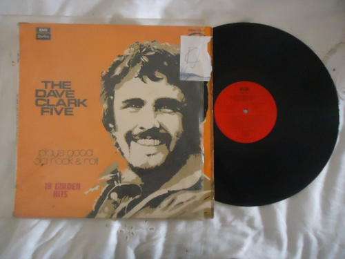 "THE DAVE CLARK FIVE PLAYS GOOD OLD ROCK 'N ROLL"1971  EMI STEREO LP+PLASTIC COVER  IN V/GOOD COND