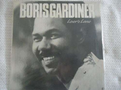 BORIS GARDINER "LOVER'S LANE" 1989 TNT STEREO LP+PLASTIC COVER IN EXCELLENT CONDITION