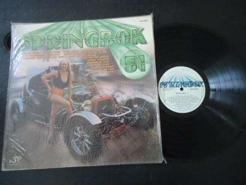 SPRINGBOK  HIT PARADE -VOLUME 51 - 1980 MFP STEREO VINYL LP+PLASTIC COVER IN GOOD CONDITION