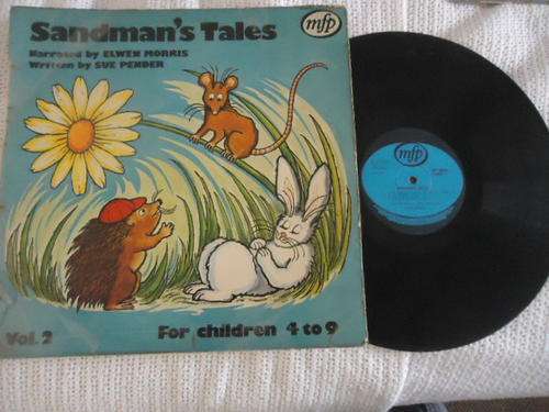 THE SANDMAN'S TALES -VOL 2- TOLD BY ELWEN MORRIS -1975 MFP STEREO LP IN V/GOOD CONDITION