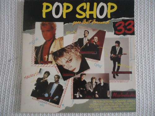 POP SHOP VOLUME 33 -16 ORIGINAL HITS-1987 MFP STEREO GATEFOLD LP