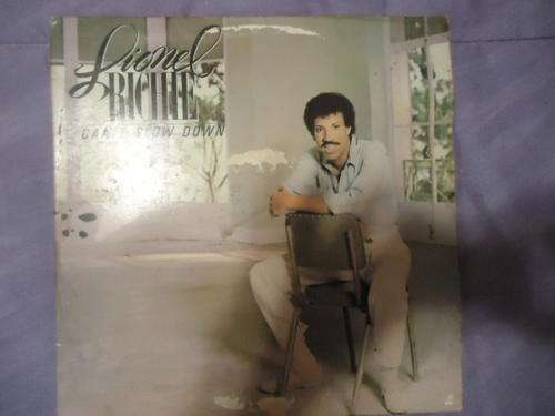 LIONEL RICHIE -CAN'T SLOW DOWN" 1983 MOTOWN STEREO GATEFOLD LP IN GOOD CONDITION