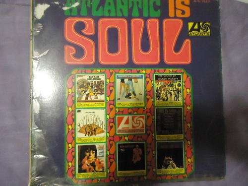 "ATLANTIC IS SOUL"- SEE ARTISTS!! 1968 ATLANTIC LONG PLAYING GATEFOLD LP IN V/GOOD CONDITION