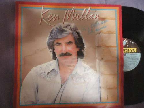 KEN MULLAN "IT'S A LITTLE MORE LIKE HEAVEN" 1984 TRANSISTOR STEREO LP