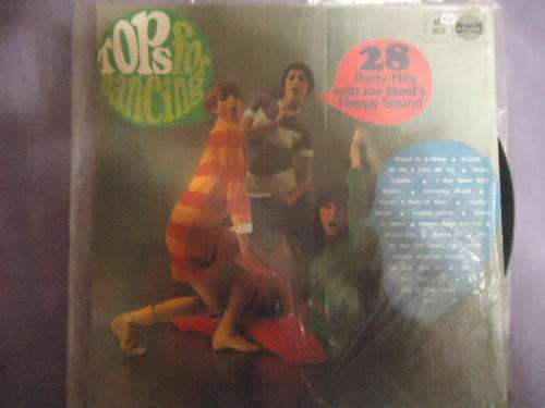 TOPS FOR DANCING  28 PARTY HITS WITH JO MENT'S HAPPY SOUND  - ARIOLA STEREO LP
