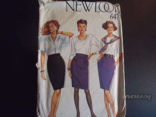 NEW LOOK PATTERNS 6471 - 6 SIZES IN ONE -  8 - 18 - COMPLETE
