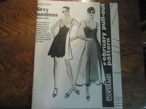 ESSENTIAL  PATTERNS E84 "SUMMER'S SEXIEST DRESS"