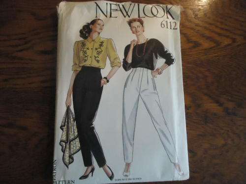 NEW LOOK PATTERNS 6112-  6 SIZES IN ONE -  8 - 18 - COMPLETE