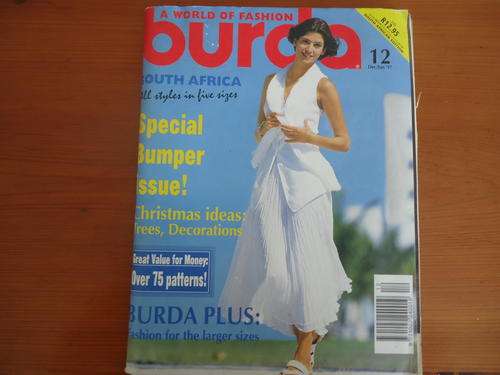 BURDA MAGAZINE WITH PATTERNS DEC/JAN '97