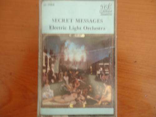 ELECTRIC LIGHT ORCHESTRA "SECRET MESSAGES " 1983 JET - CASSETTE TAPE