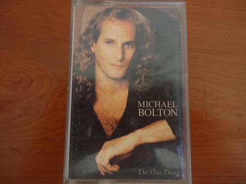 MICHAEL BOLTON "THE ONE THING" 1998 GALLO - CASSETTE TAPE