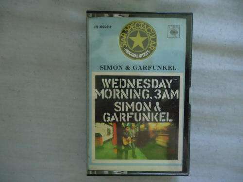 SIMON & GARFUNKEL "WEDNESDAY MORNING, 3AM"  1982 CBS CASSETTE TAPE