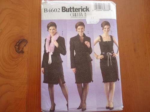 BUTTERICK  PATTERNS B4602  SIZES EE =  14 + 16 + 18 + 20  - COMPLETE AND UNCUT