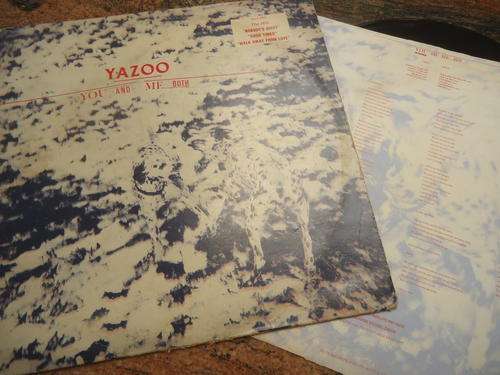 YAZOO "YOU AND ME BOTH" 1983 CBS STEREO LP + INNER SLEEVE