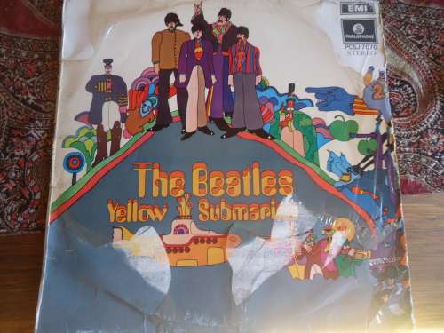THE BEATLES "YELLOW SUBMARINE" 1969 PARLOPHONE STEREO LP