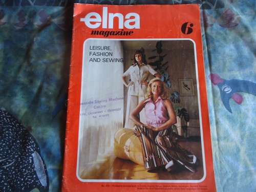 ELNA MAGAZINE NO 6 -  16 PAGE BOOK + WITH PATTERNS INCLUDED