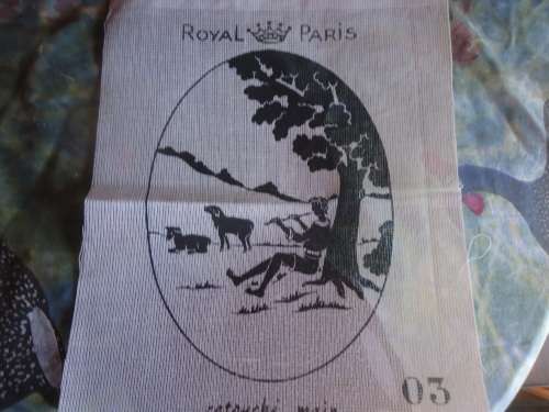 ROYAL PARIS NO 3 "RETOUCHE MAIN" TAPESTRY - NEW - SEE PIC