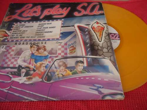 LET'S PLAY S.A. - ORANGE VINYL  - TRUTONE STEREO LP