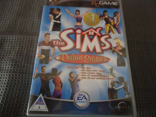 PC GAME "THE SIMS DELUXE EDITION"