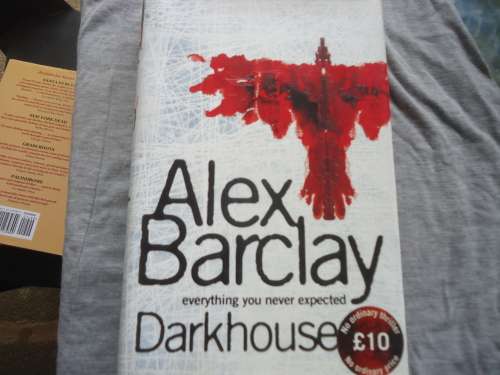 ALEX BARCLAY "DARKHOUSE"  LARGE HARD COVER + DUST COVER