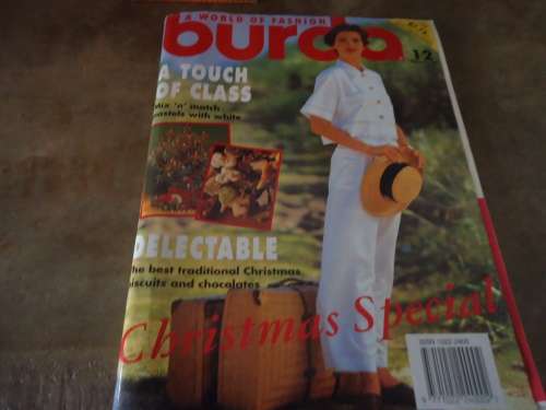 BURDA MAGAZINE DECEMBER 1993 + WITH PATTERNS INCLUDED