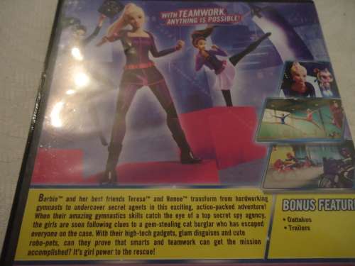 BARBIE "SPY SQUAD" - MATTEL - UNIVERSAL STUDIOS DVD