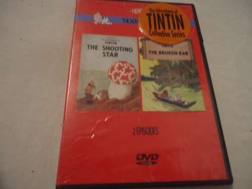 THE ADVENTURES OF TINTIN "THE SHOOTING STAR + THE BROKEN EAR" - HERGE