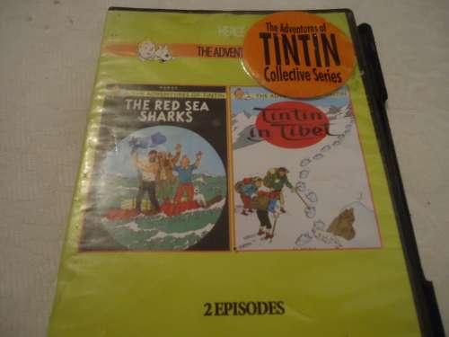 THE ADVENTURES OF TINTIN "THE RED SEA SHARKS + TINTIN IN TIBET" - HERGE