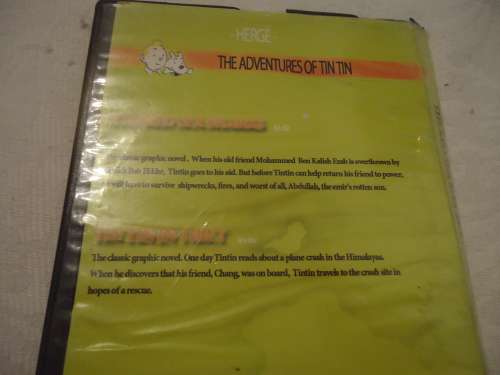 THE ADVENTURES OF TINTIN "THE RED SEA SHARKS + TINTIN IN TIBET" - HERGE