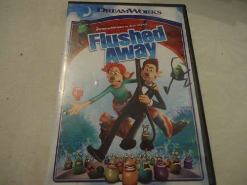 FLUSHED AWAY - DREAMWORKS  - DVD - RUNNING TIME 81 MINUTES