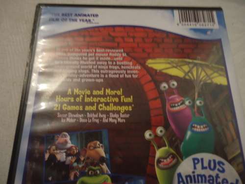 FLUSHED AWAY - DREAMWORKS  - DVD - RUNNING TIME 81 MINUTES