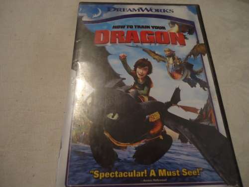 DRAGONS - "HOW TO TRAIN YOUR DRAGON" - DREAMWORKS - DVD - RUNNING TIME 94 MIN