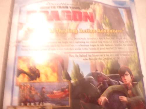 DRAGONS - "HOW TO TRAIN YOUR DRAGON" - DREAMWORKS - DVD - RUNNING TIME 94 MIN