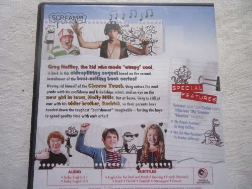 DIARY OF A WIMPY KID -DVD - TIME 95  MINUTES