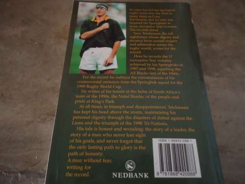 "FOR THE RECORD - GARY TEICHMANN" - MED SOFT COVER