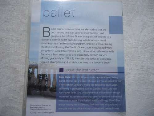 BALLET CONDITIONING -  DVD - 52 MINUTES
