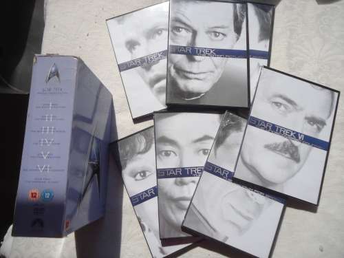 STAR TREK ORIGINAL MOTION PICTURE COLLECTION - 7 DISC DVD SET