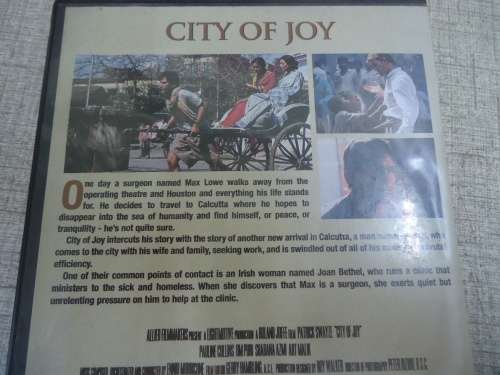 PATRICK SWAYZE - CITY OF JOY - DVD EDITION - RUNNING TIME 129 MINUTES